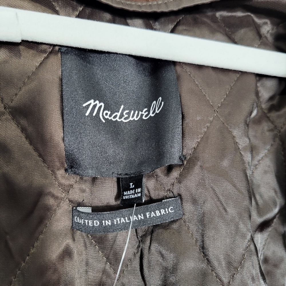 Madewell Flap-Pocket Field Jacket NWT NT117 SZ L - Picture 10 of 11